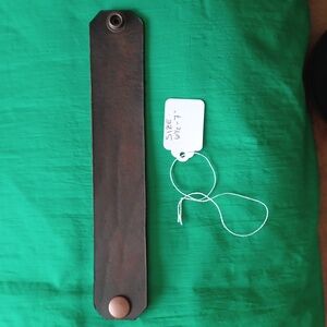 Handmade leather bracelet